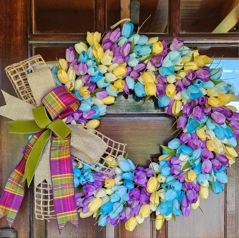 Tulip Wreath
